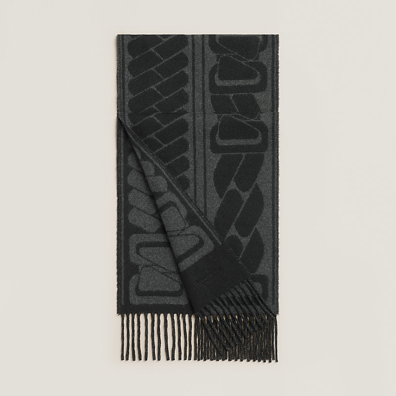極美品△HERMES エルメス クリック クラック カシミヤ100